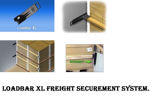 LOGISTICK LOADBAR XL Freight Securement System Trailers Containers 4 Pc 2 sets