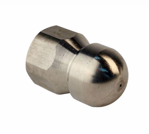 Mtm button nose 3/8&#034; f 6.5 orifice laser fixed sewer jetter nozzle for sale