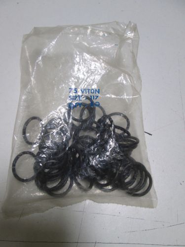 LOT OF 50 75 VITON O-RING SIZE 117 *NEW IN FACTORY BAG*