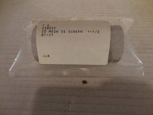 Spirax Sarco 53852F 1-1/2&#034; Stainless Steel Screen 20 Mesh New in Box