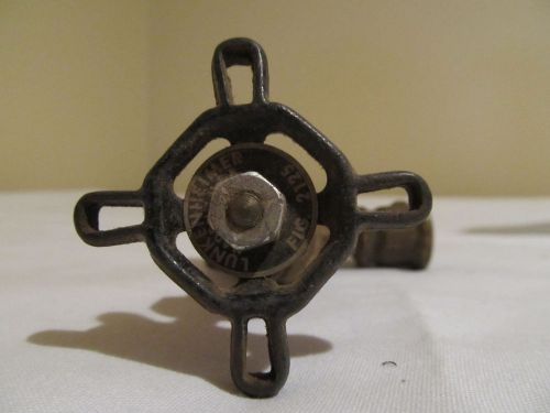 Vintage brass 1/4&#034; lunkenheimer valve / handle for sale