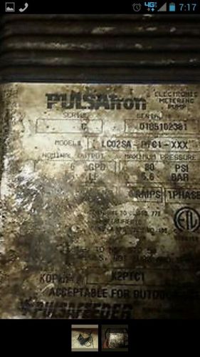 USED PULSATRON ELECTRONIC METERING LC02SA-PTC1-XXX