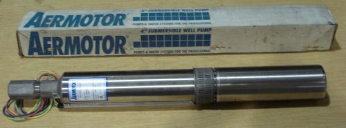 Aermotor AA+20100-230-3W-P4 4&#034; Deep Well Pump 20 GPM 1 HP A+ Pentair 3 Wire SS