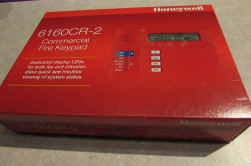 Honeywell 6160CR-2 Red Commercial Fire Keypad Alpha Display Free Ship - Cheap