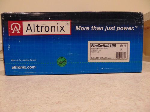 Altronix fireswitch 108 for sale