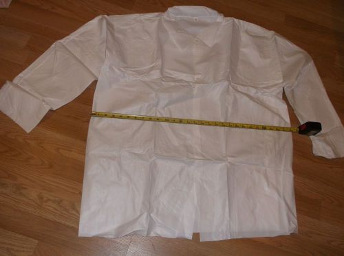 1 cs/50~pro-safe disposable long sleeve/button front shirt km-st-kg-ls-3x new for sale