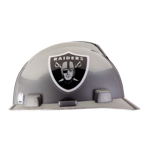 NFL Hard Hat, Oakland Raiders, Gray/Black 818405