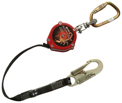 Miller Scorpion Personal Fall Limiter PFL-4-Z7/9ft Brand New Retractable Lanyard