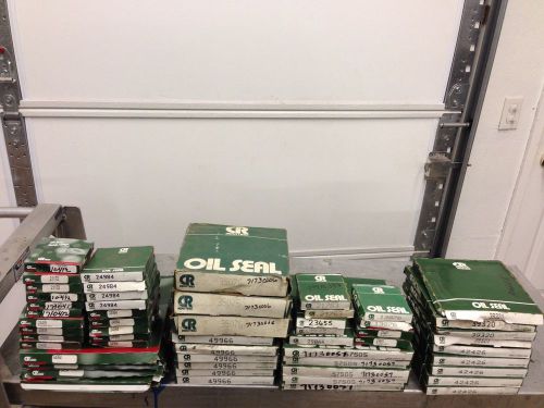 Lot of 54 New CR Oil Seals - $3000 RETAIL Chicago Rawhide
