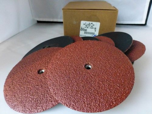 10 psc coarse sanding discs 5&#034; 36 grit red screw on for sale
