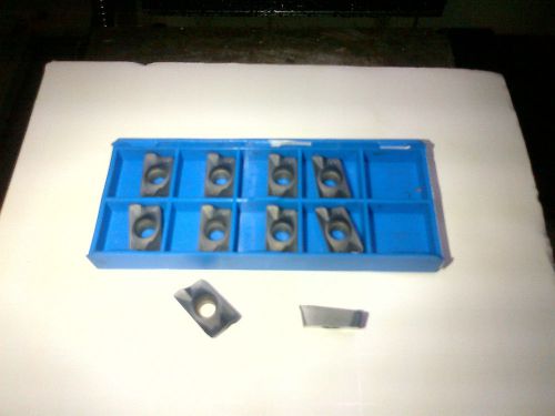 ! NEW - APKT 1604 PDSR AL2O3 COATED  10 pcs. CARBIDE INSERTS - FREE SHIPPING !