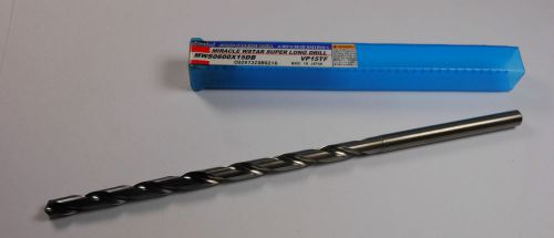 MITSUBISHI Carbide Coolant Drill 6mm 15XD MWS0600X15DB VP15TF &lt;1596&gt;