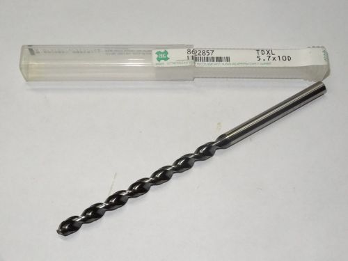 Osg 5.7mm 0.2244&#034; wxl fast spiral taper long length twist drill cobalt 8622857 for sale