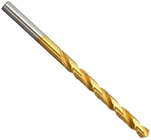 Precision twist 13/64&#034; taper length drill 118 deg hss tin l 6&#034; flute 3 5/8&#034; for sale