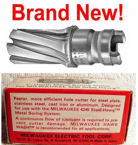 Milwaukee 13/16&#034; steel hawg boring/cutter 49-57-0814 for sale