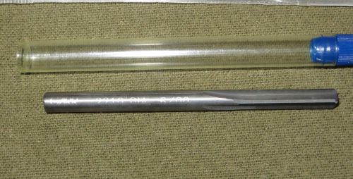 0.2210&#034; Solid Carbide Reamer - Straight Flute - Garr Tool