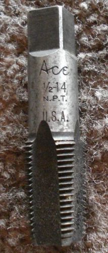 ACE PIPE TAP 1/2 - 14 NPT PIPE TAP USA MADE