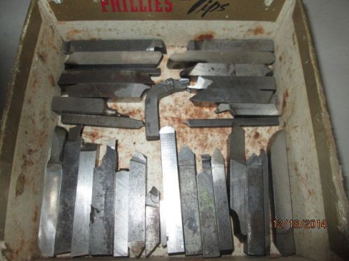 MACHINIST TOOLS LATHE MILL Large Lot of Machinist Lathe Tool Bits for Tool Post