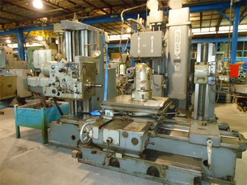 2.5&#034; spdl 39&#034; x tos wh63 horizontal boring mill, rotary tbl, tailstock, facing h for sale