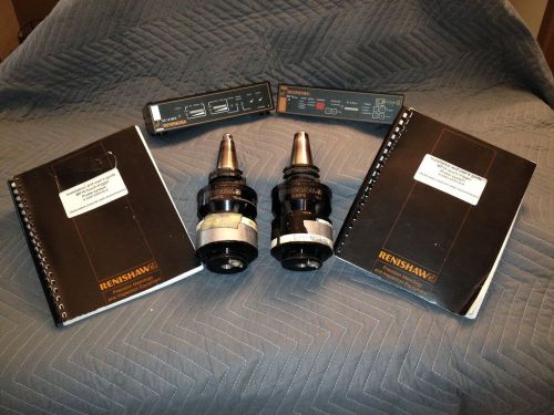1 Lot Of  &#034;USED&#034;  Renishaw Probes, Radio Probe Interface Receivers &amp; Manuals