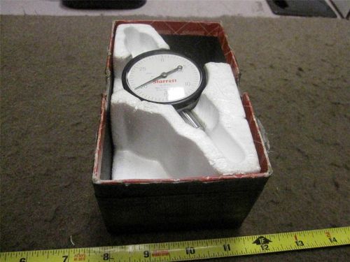 STARRETT DIAL INDICATOR 25-236 .0005&#034;-0.075&#034; RANGE USED GREAT WORKING CONDITION