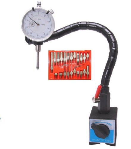 Brand new flexible arm  magnetic base &amp; indicator &amp; 22pc indicator point kit for sale
