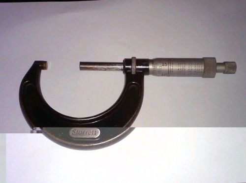 1-2 starrett micrometer