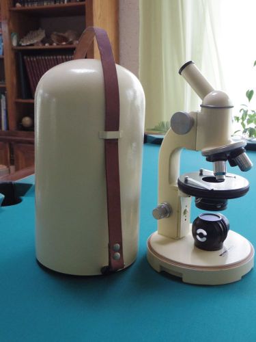 Microscope wild leitz M11 3 objectives mint condition