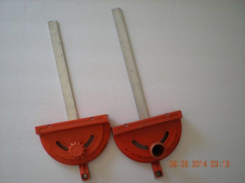 2 USED SAW PROTRACTOR