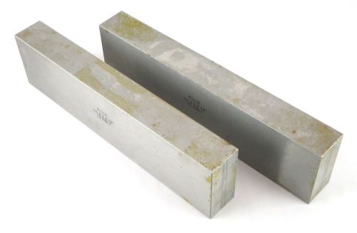 Spi 13-238-1 1-1/2&#034; x 3&#034; x 12&#034; precision matched pair steel parallel set 1m for sale