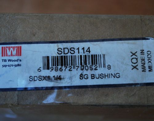 TB Woods SDS114 Bushing 1 1/4&#034; Bore - NEW