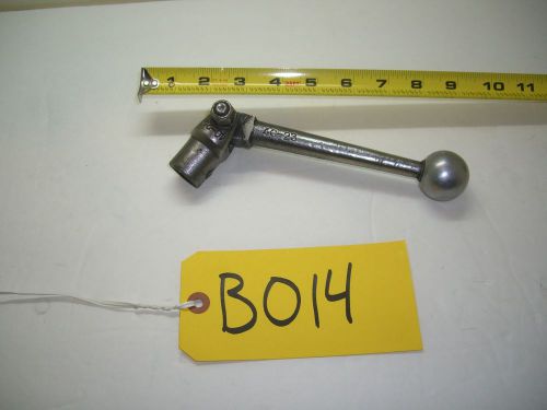Milling machine vise handle 6&#034; Handle 9/16&#034; HEX aluminum ball end NO RESERVE !