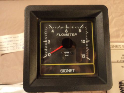 Signet Scientific MK 584 Flow Indicator With Power Supply - Tested works 100%