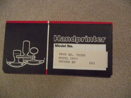 Vintage 1980&#039;s Weber Handprinter model 1850