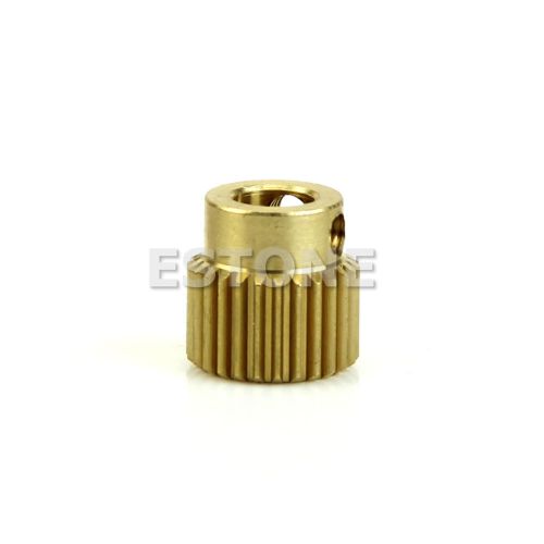 26T MK8 Printer Copper 26tooth Gear 11mm x 11mm For DIY 3D Printer Extruder