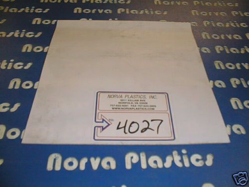(4027) teflon material 1/16&#034; thick 12&#034; x 12&#034; for sale!! for sale
