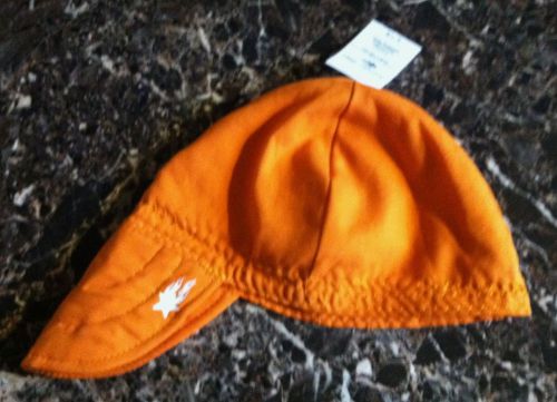 New &#034;safety&#034; orange welding hat welder hats cap protective gear american hotties for sale