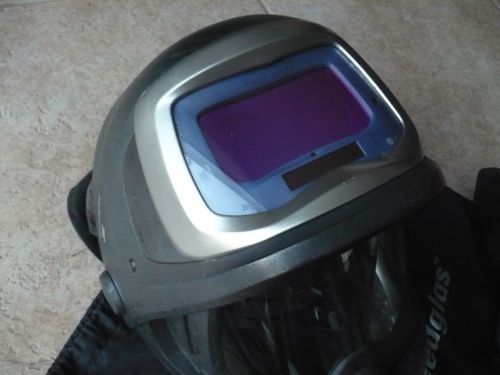 3M Speedglas 9100X FX Darkening Helmet w/Side-Windows &amp; Adflo Hornell Speedglass
