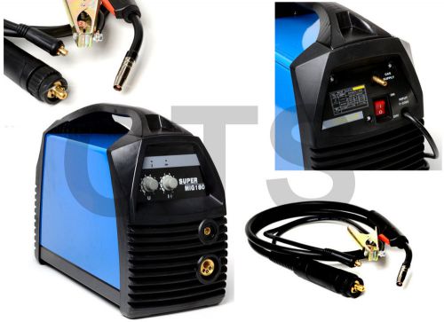 New 180 Amp MIG/MAG Welder for SolidFlux/Stainless Steel/Aluminum Gas/Gasless