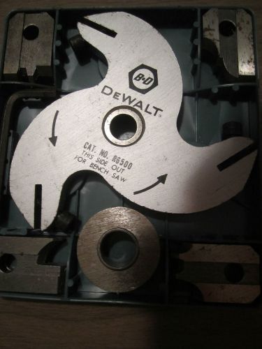 DeWalt 3 Knife Shaper Head Set, TR-6501, New in Box,