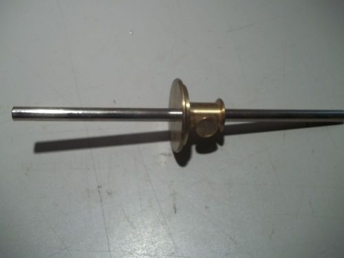 Shop Fox height gauge solid brass stop, 8 inch shaft___________________A-105