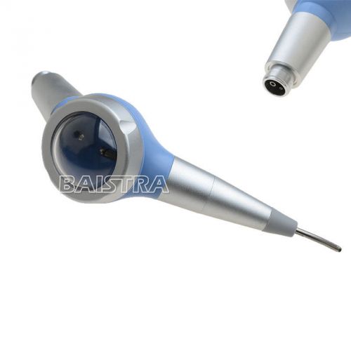 Dental luxury water anti-return air polisher prophy tooth polishing 2 hole blue for sale