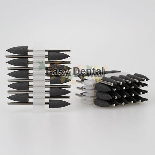 50pcs silicone polishers diamond polishing burs for resin base coarse 2.35mm for sale