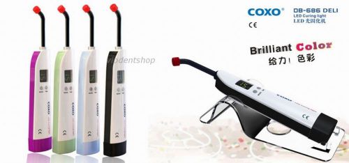 1 PC COXO Dental Wireless LED curing Light DB-686 DELI Black