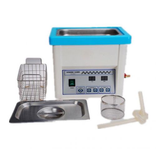 Dental lab equipment 4.5l ultrasonic cleaner cleaning digital + free basket new for sale