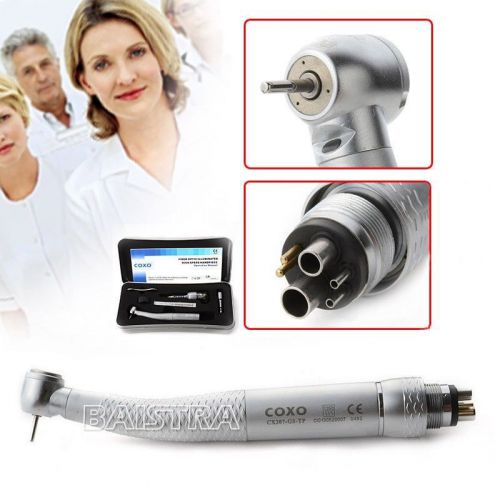 Coxo dental led fiber optic push button handpiece fit sirona r/f quick coupling for sale