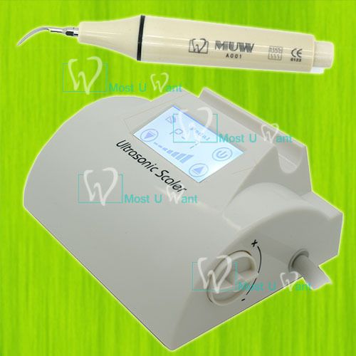 Dental Ultrasonic Scaler EMS Style Detachable Handpiece Tips LCD Touch Screen CE