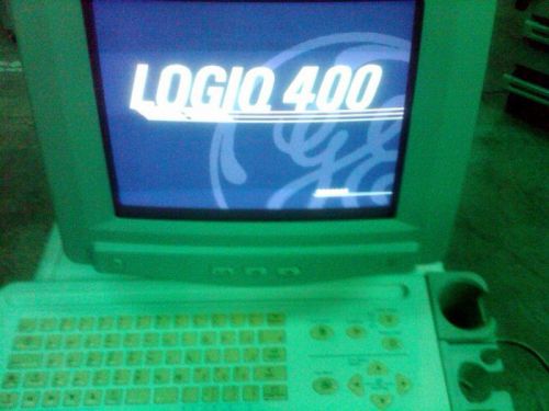 Ge logiq 400 ultrasound system with vaginal and abdominal probes. printer for sale