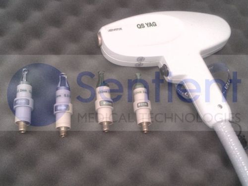 ALMA HARMONY Q-SWITCH HANDPIECE - REPAIRED/REFURBISHED - RESET SHOT COUNT