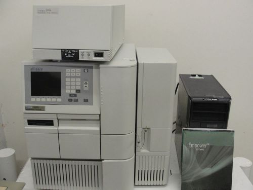Waters 2695 Alliance Chromatograph w/2996 PDA, Computer, L/ace &amp; Empower 2